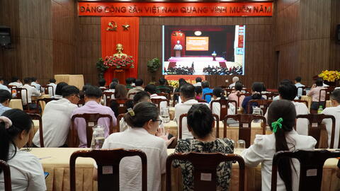 Hội nghị trực tuyến toàn quốc tập huấn về tổ chức bộ máy vận hành chính quyền địa phương 2 cấp