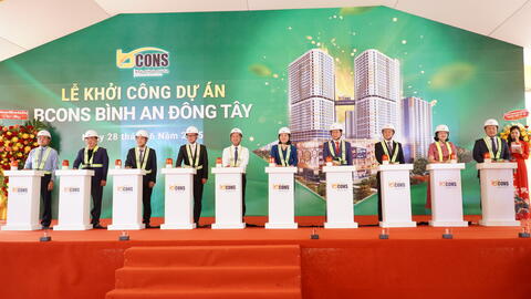 BCONS KHỞI CÔNG DỰ ÁN BCONS BÌNH AN – ĐÔNG TÂY TẠI TP. DĨ AN, BÌNH DƯƠNG