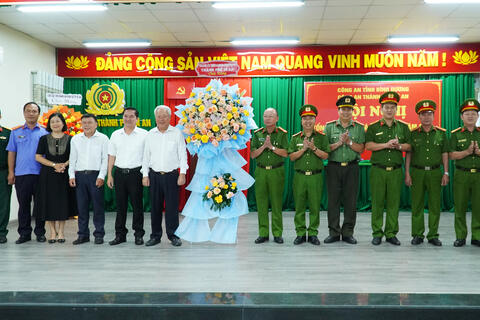 Công an TP Dĩ An tăng tốc,  bứt phá thực hiện nhiệm vụ năm 2025
