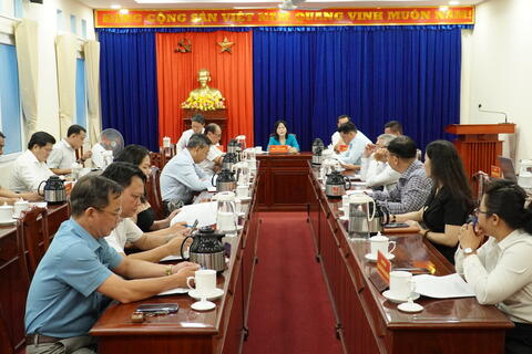 Họp BCĐ QCDC thành phố Dĩ An triển khai phương hướng quý II/2025