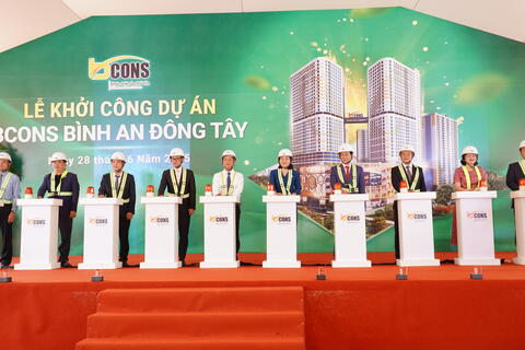 BCONS KHỞI CÔNG DỰ ÁN BCONS BÌNH AN – ĐÔNG TÂY TẠI TP. DĨ AN, BÌNH DƯƠNG