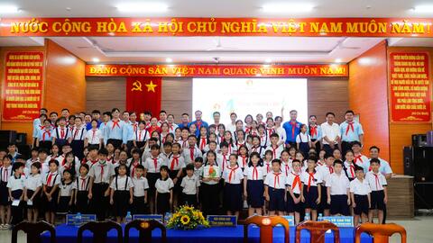 Thành phố Dĩ An tổ chức kỷ niệm 84 năm ngày thành lập Đội thiếu niên tiền phong HCM