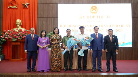 Kỳ họp thứ 18 chuyên đề HĐND TP Dĩ An khóa XII, nhiệm kỳ 2021-2026