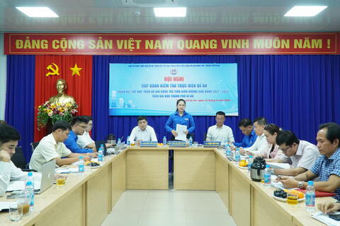 Hội nghị kiểm tra thực hiện Đề án Đoàn kết tập hợp TNCN và Lao động trẻ tỉnh Bình Dương giai đoạn 2021-2025 trên địa bàn thành phố Dĩ An.