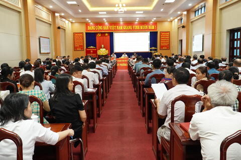 Đảng ủy phường Dĩ An tham dự Hội nghị tập huấn toàn quốc công tác kiểm tra, giám sát năm 2025