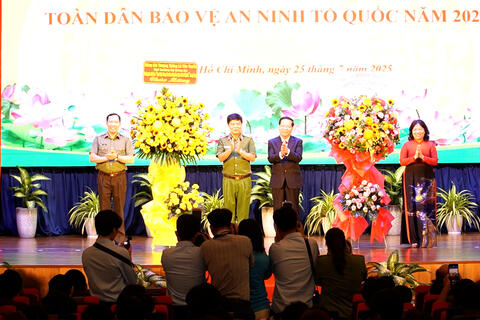 TP.HCM TỔ CHỨC NGÀY HỘI TOÀN DÂN BẢO VỆ AN NINH TỔ QUỐC NĂM 2025