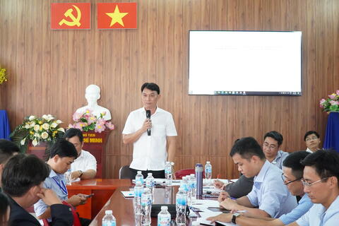 UBND phường Đông Hòa họp dân công bố dự án nâng cấp, mở rộng đường D11
