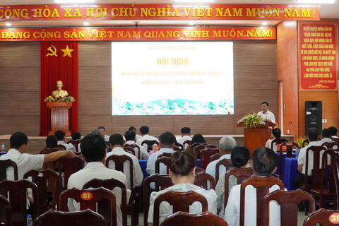 PHƯỜNG ĐÔNG HÒA: HỘI NGHỊ BAN CHẤP HÀNH ĐẢNG BỘ PHƯỜNG LẦN THỨ 6 (KHÓA I)